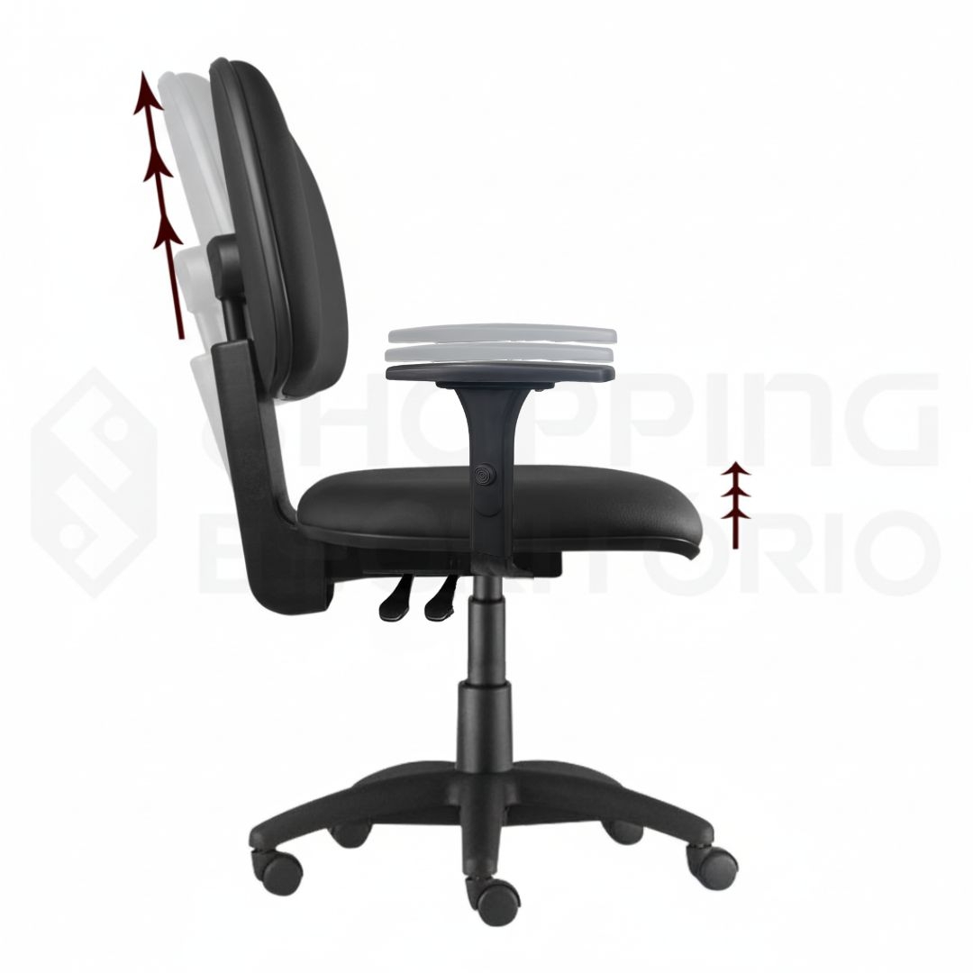 Cadeira Giratória Ergonômica Secretária Back