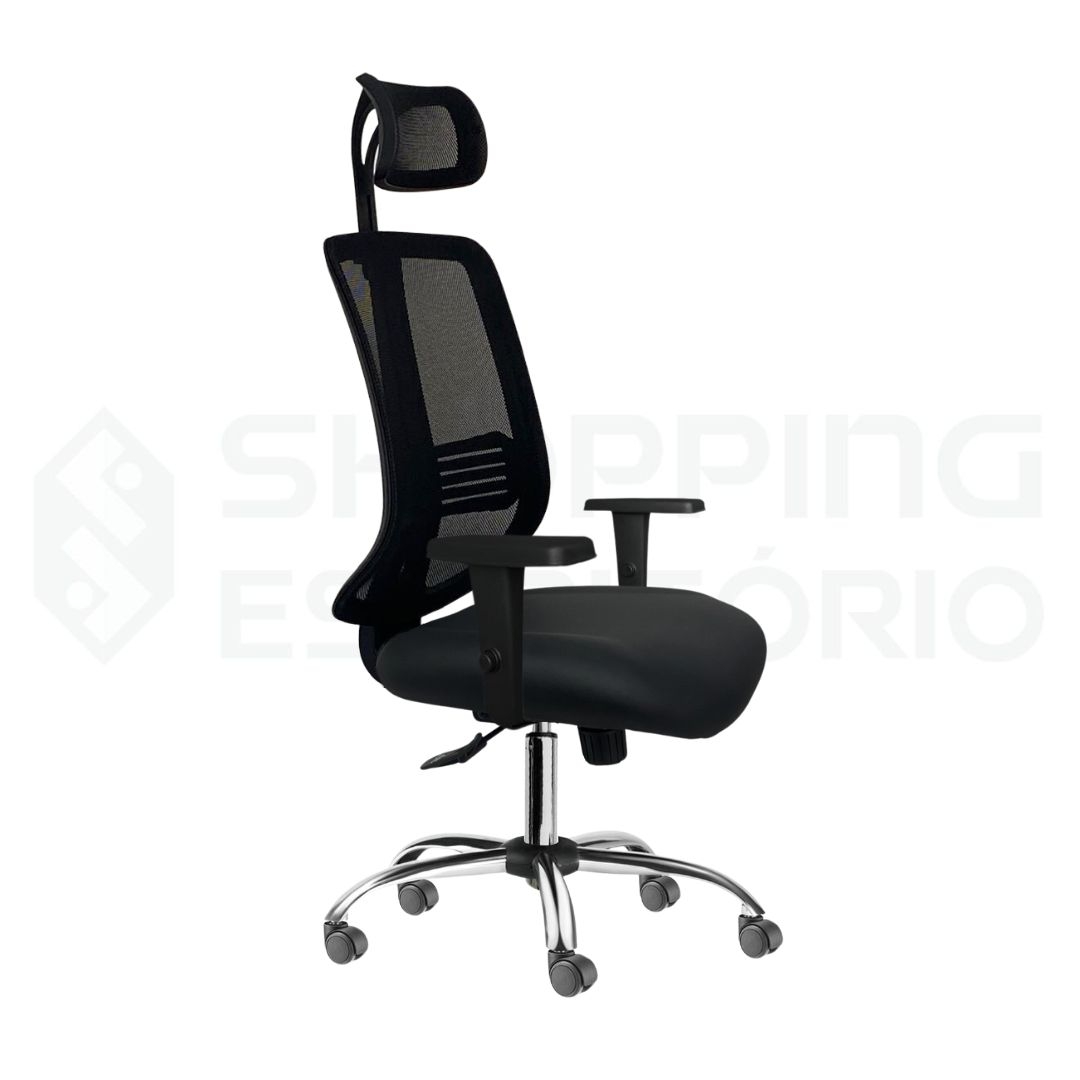 Cadeira Giratória Ergonômica Presidente Tela