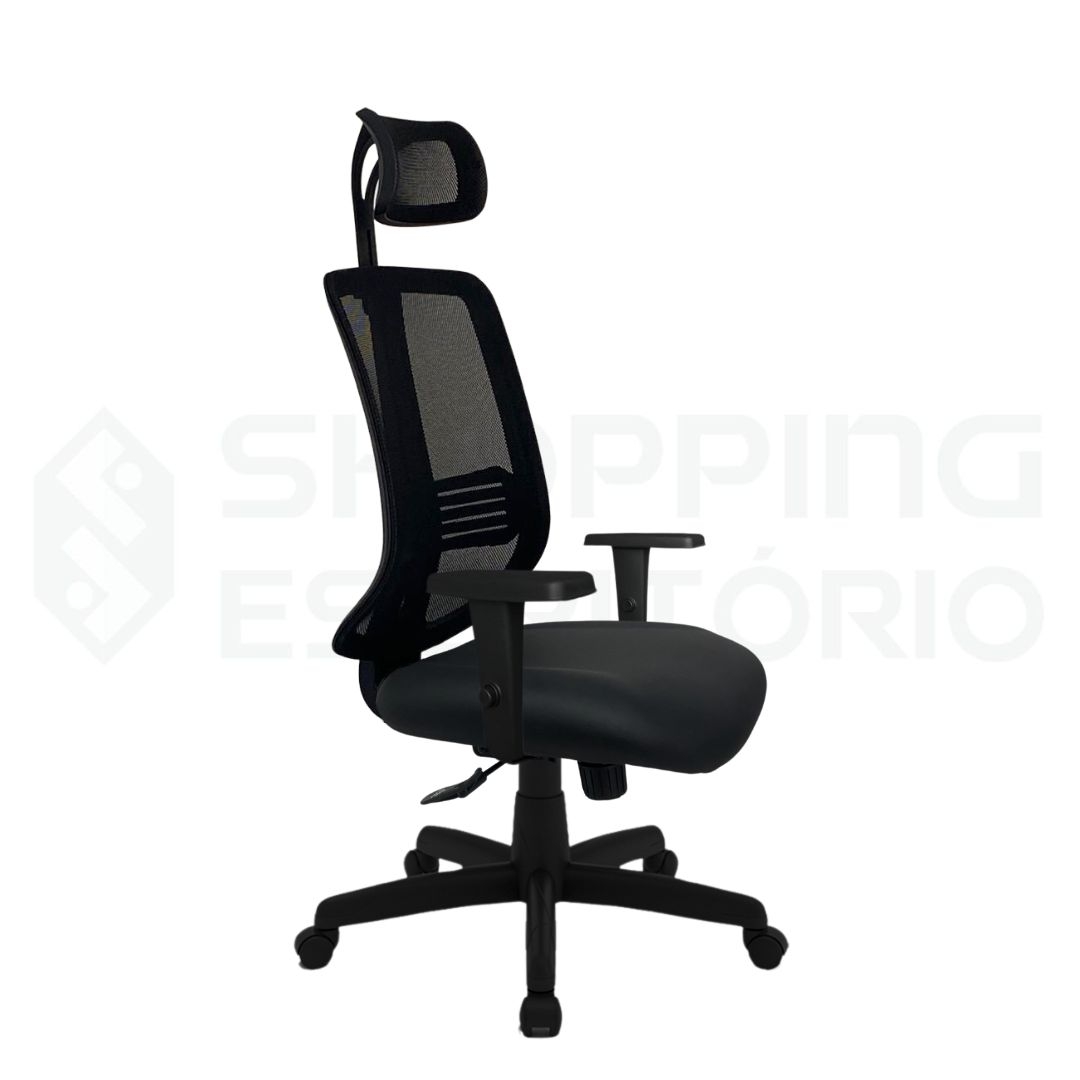 Cadeira Giratória Ergonômica Presidente Tela