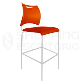 Banqueta Alta Design PP Base