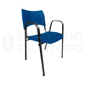 Cadeira ISO Plastica Polipropileno Empilhavel