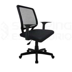 Cadeira Tela Staff encosto fixo