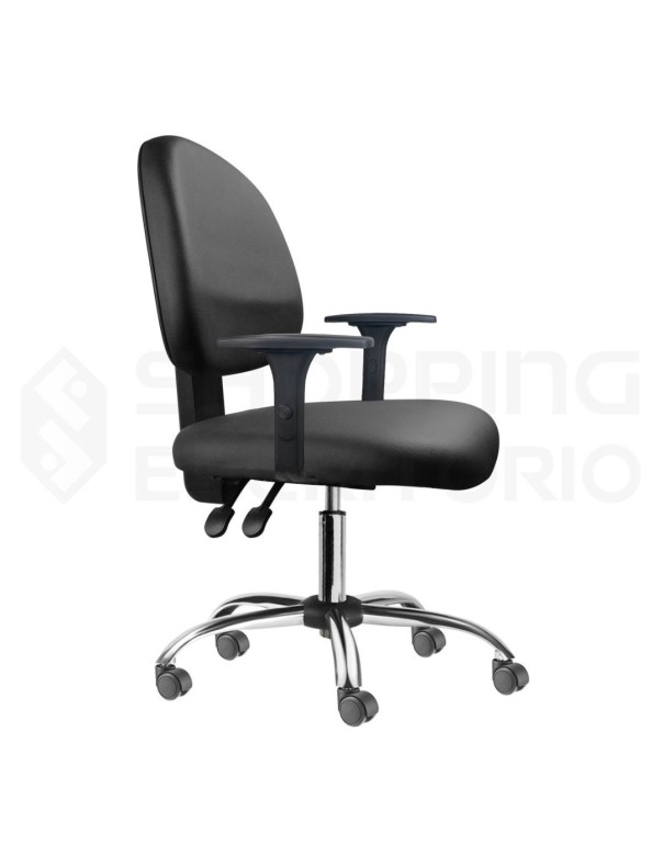 Cadeira Back System Executiva Cromada