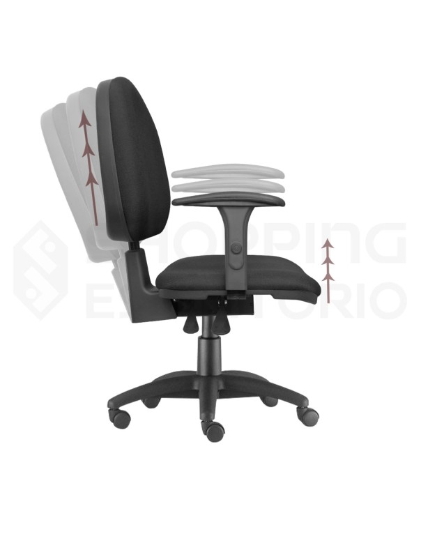cadeira giratoria gerente back system