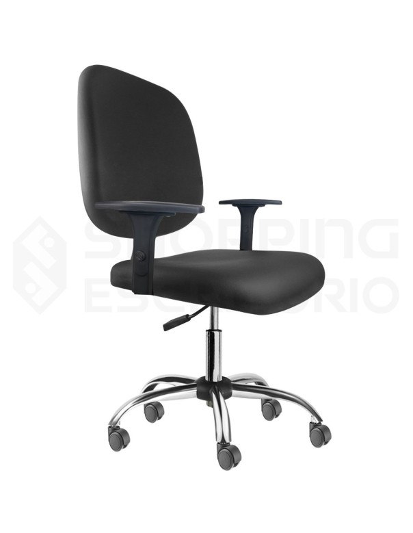 Cadeira Giratória Diretor Base Cromada