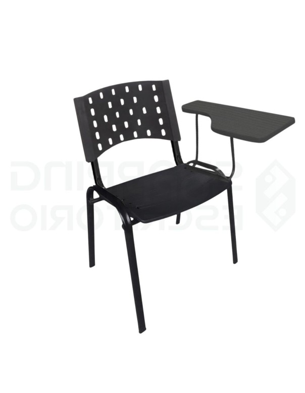 Cadeira Universitária PP Prancheta Fixa