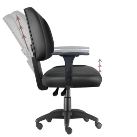 Cadeira Giratória Ergonômica Gerente Gomada