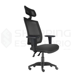 Cadeira Giratória Ergonômica Presidente Tela