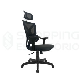 Cadeira Giratória Ergon Presidente Encosto