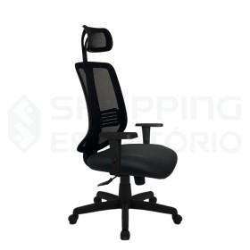 Cadeira Giratória Ergonômica Presidente Tela