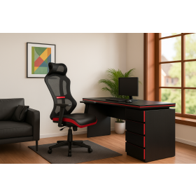Combo Cadeira Ergonômica Gamer +