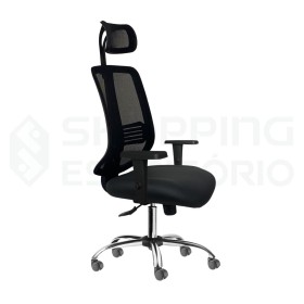 Cadeira Giratória Ergonômica Presidente Tela