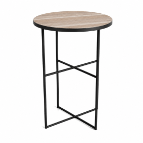 Mesa Bistrô Redonda Design Industrial