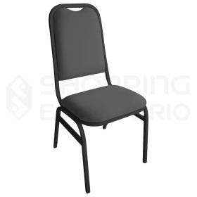 Cadeira Fixa 4 Pés Empilhável