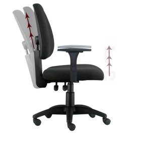 Cadeira Giratória Ergonômica Executiva Back