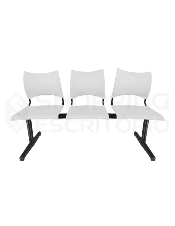 Longarina Design PP Sem Braços