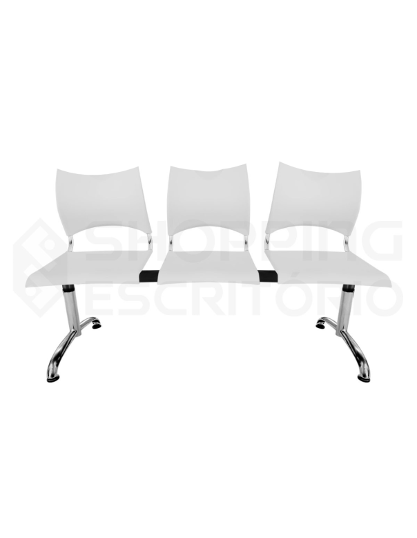 Longarina Design PP Sem Braços
