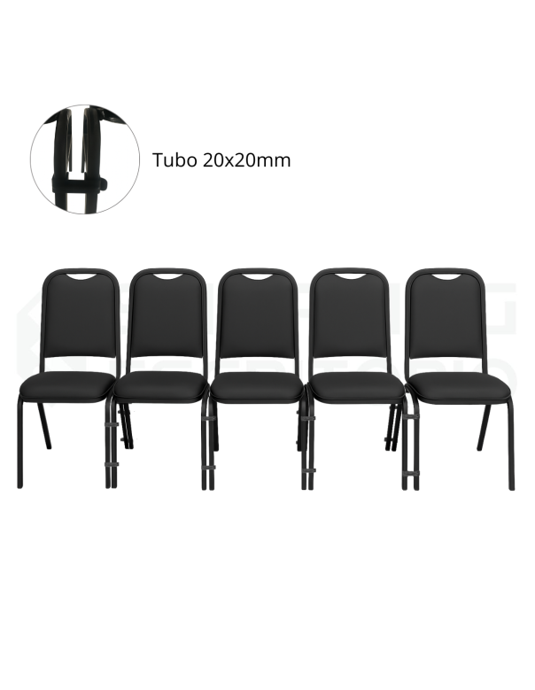 Conector para cadeira empilhavel iso
