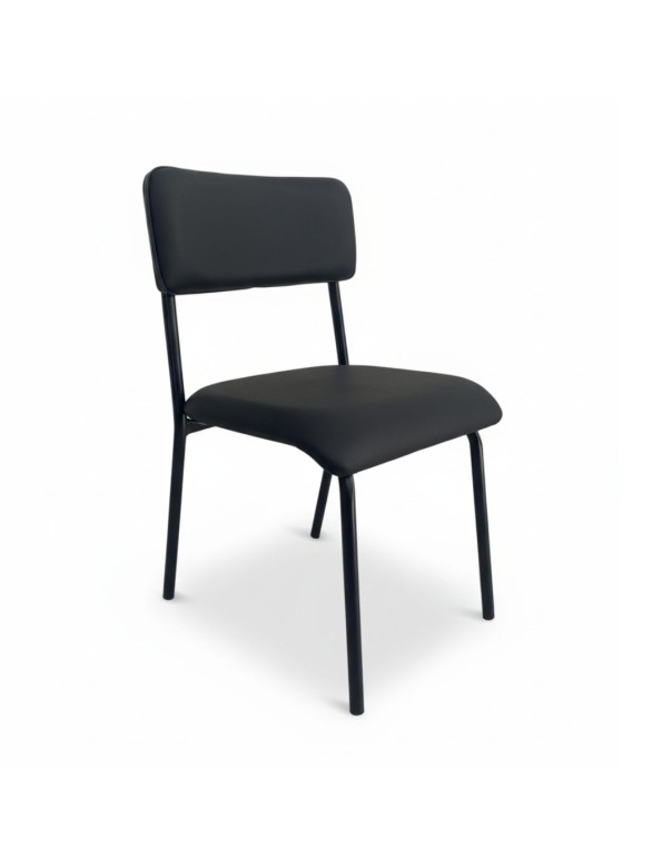 cadeira fixa Forma base preta