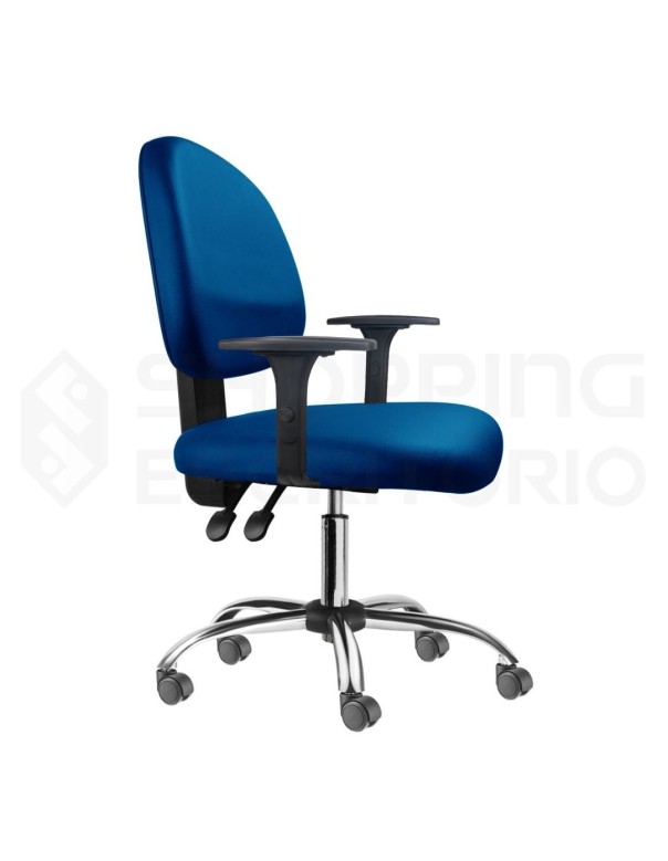 Cadeira Back System Executiva Cromada