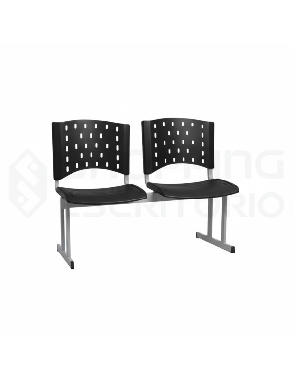 Longarina Barra Dupla Plástica PP