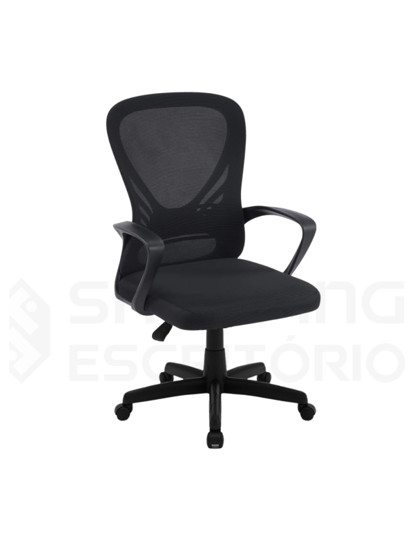 Cadeira Tela NewYork braço integrado