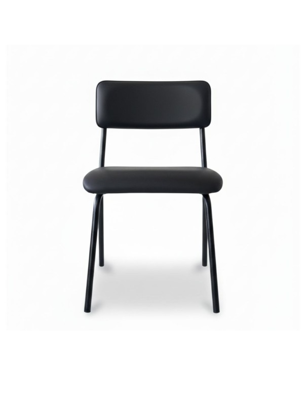 cadeira fixa Forma base preta