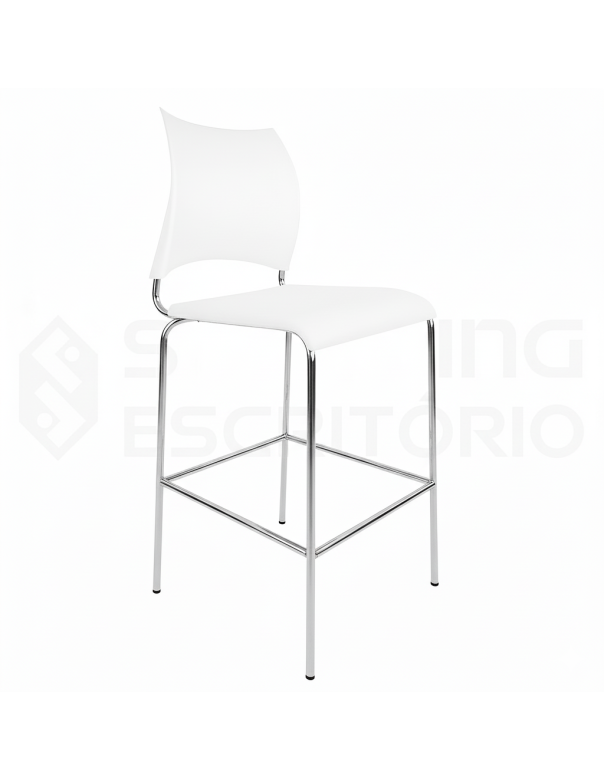 Banqueta Alta Design PP comodita