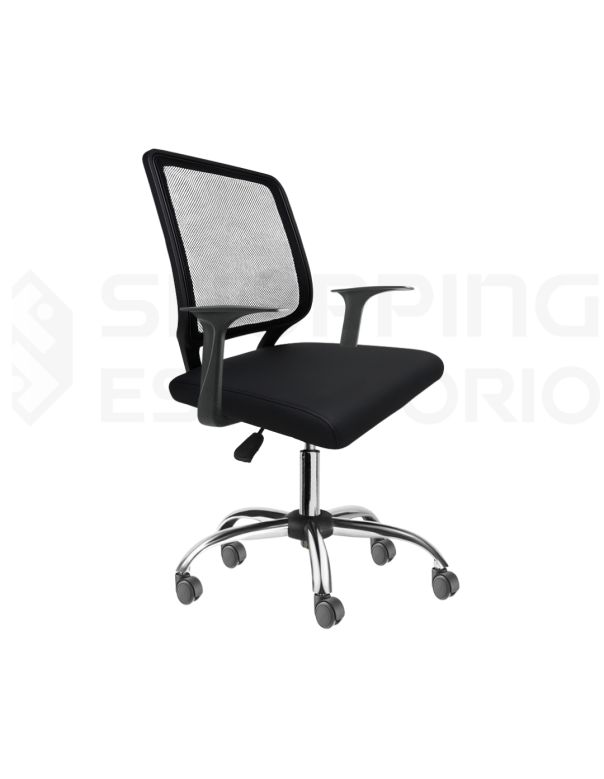 Cadeira Tela Staff encosto fixo