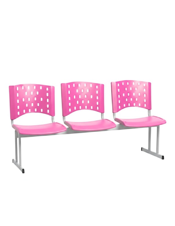 Longarina Barra Dupla Recepção Cores