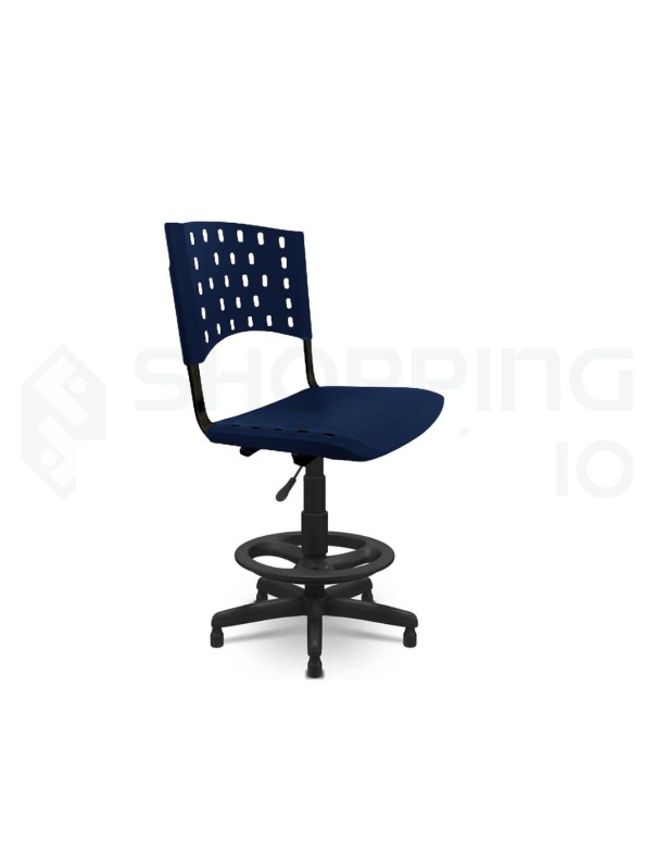 Cadeira Giratória Caixa Plástica PP