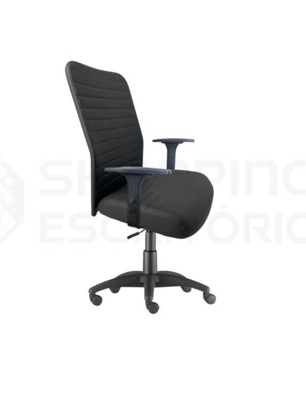 Cadeira Anatômica Presidente Esteira Cromada