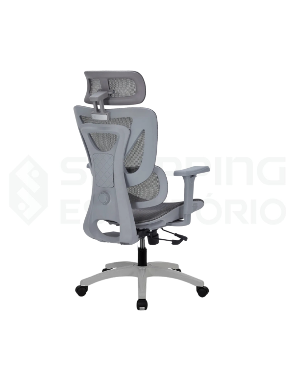 Cadeira Ergonômica Presidente Nexo Cinza