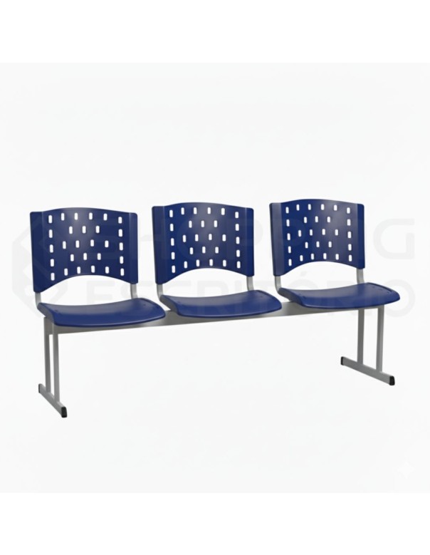 Longarina Barra Dupla Recepção Cores