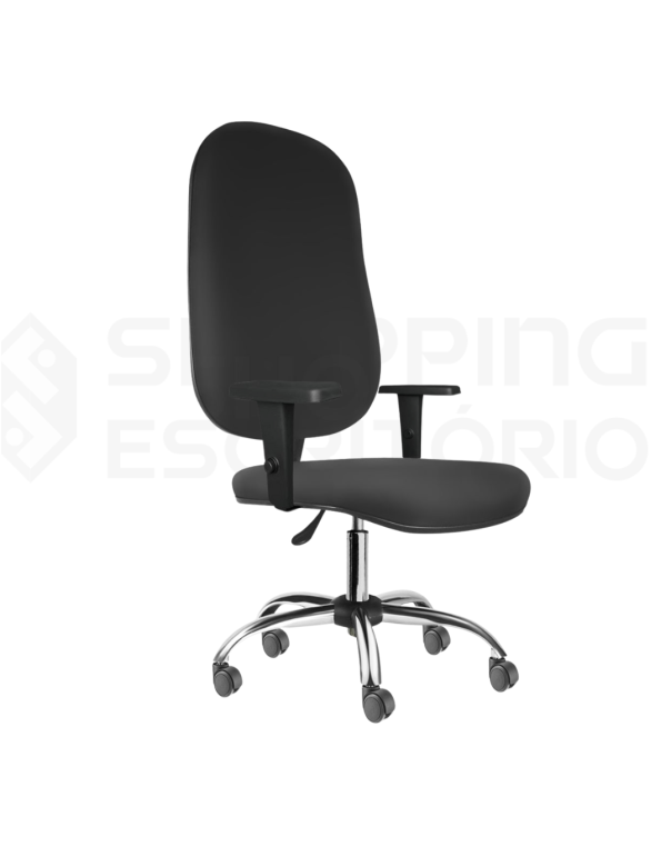Cadeira Giratória presidente cromada nr17