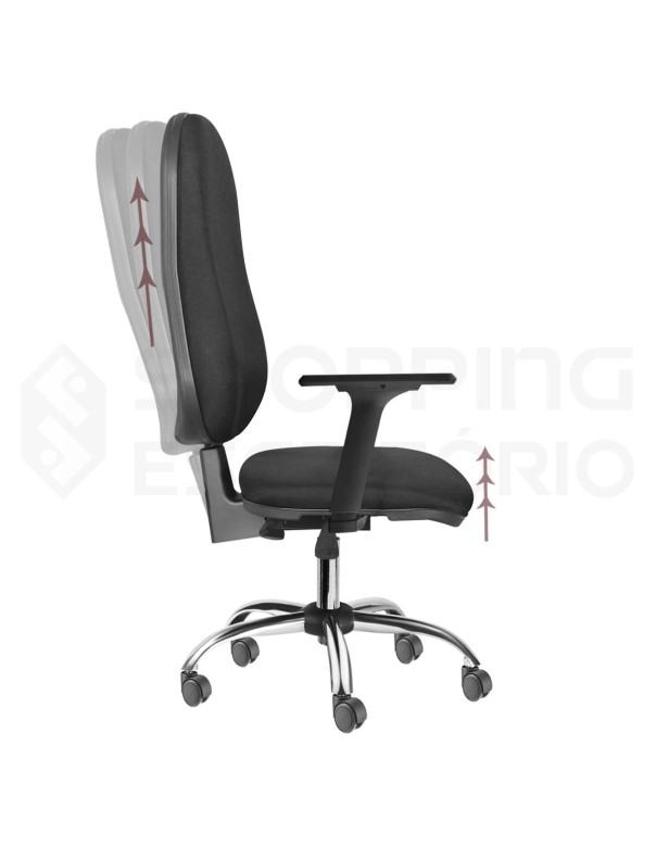 Cadeira Giratória Back System Presidente