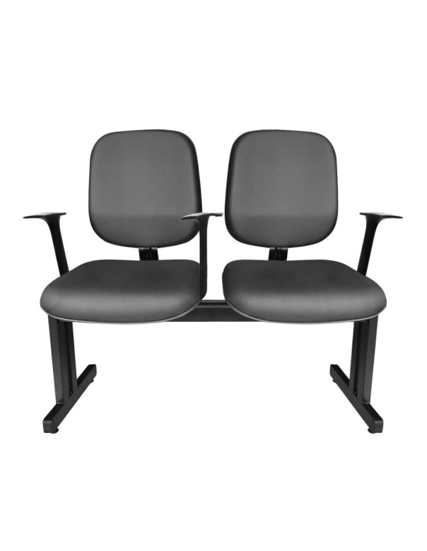 Longarina Barra Dupla Diretor Base Preta