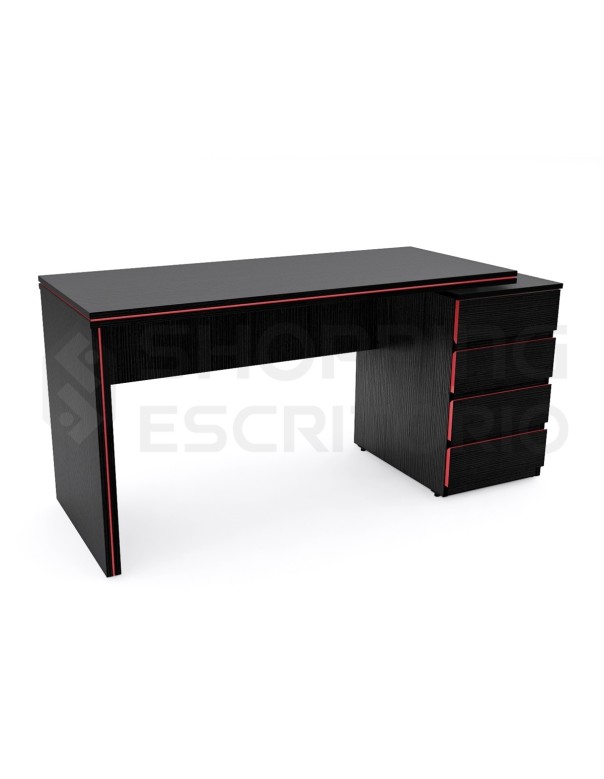 Combo Gamer Cadeira Mesa Gamer