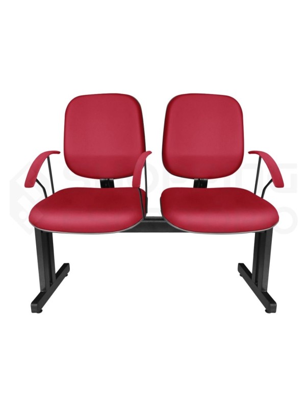 Longarina Barra Dupla Diretor Base Preta