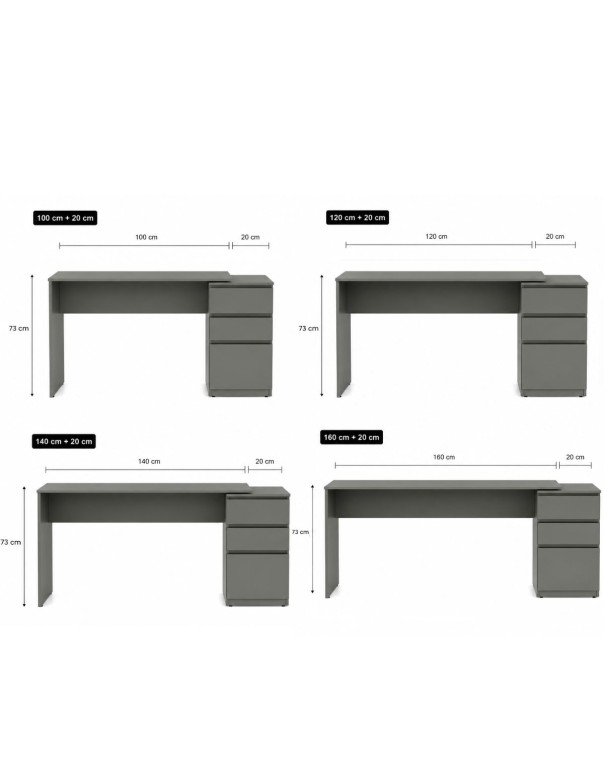 mesa reta painel móveis planejados