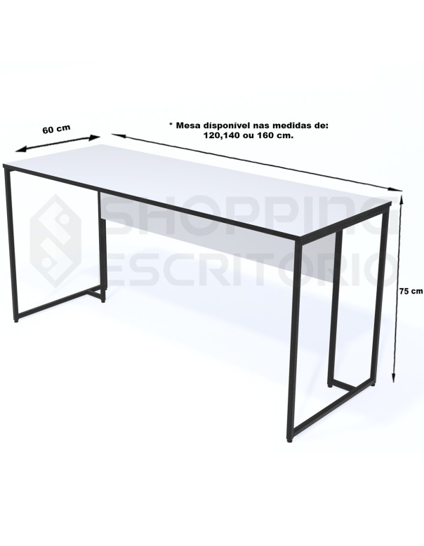 Mesa Reta Design Industrial Cores