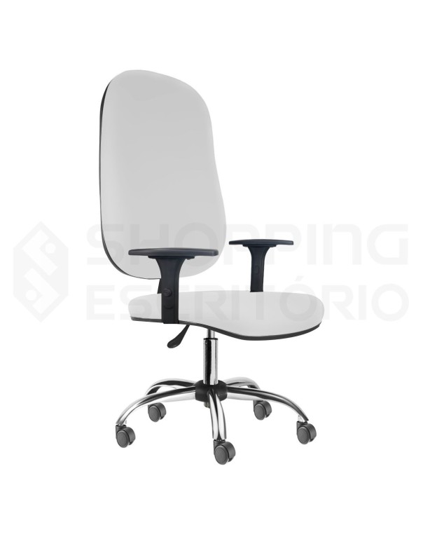 Cadeira Giratória presidente cromada nr17