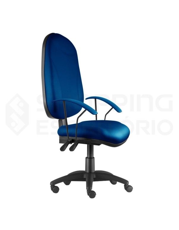 Cadeira Giratória Back System Presidente Gomada Capa de Proteção PP Base Cromada