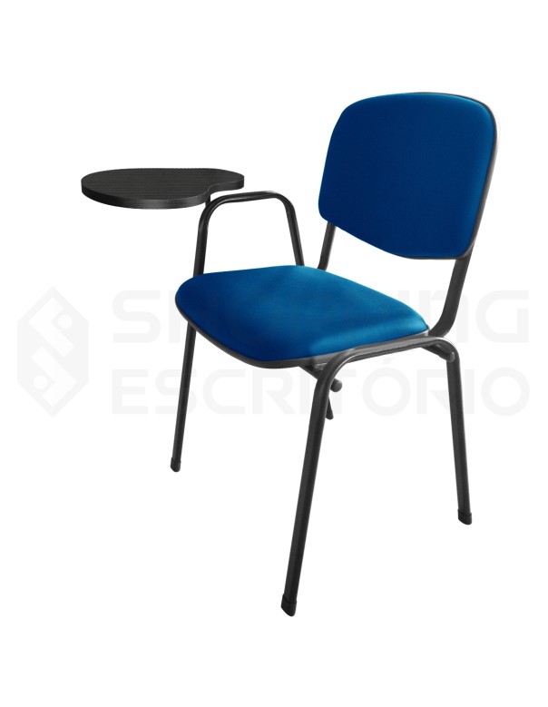 Cadeira Universitária Estofada Prancheta Fixa