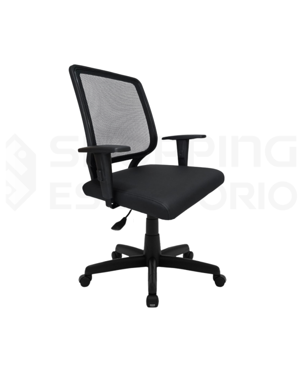 Cadeira Tela Staff encosto fixo
