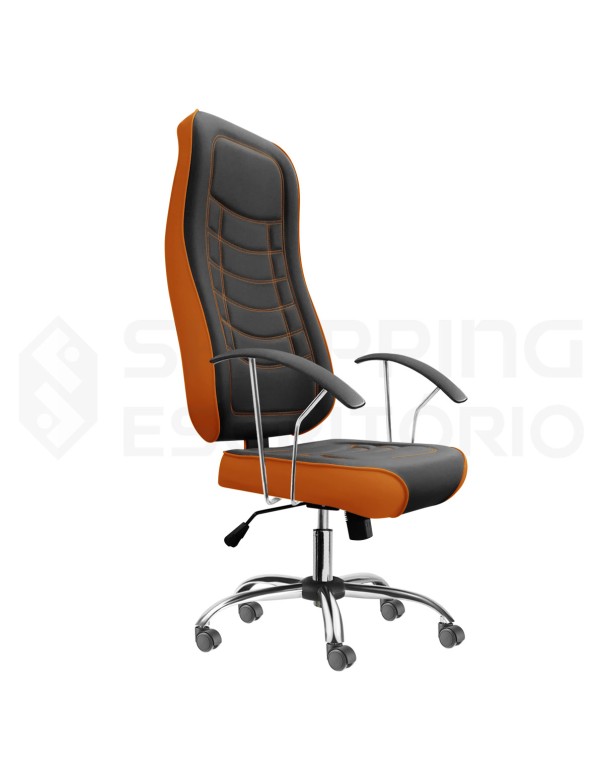 Cadeira Giratória Gamer Debrum Base Cromada