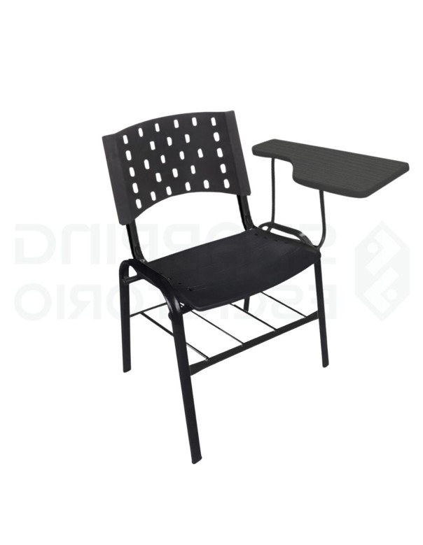 Cadeira Universitária PP Prancheta Fixa